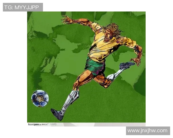 唯美水彩描绘绿茵巨星风采展现足球激情瞬间